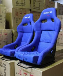 1x Bride VIOS II Fixed Back Fibreglass Blue Car Racing Sport seat 184666528498 1