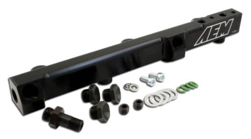 AEM - High Volume Fuel Rail - 25-104BK