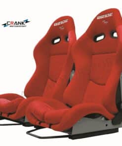 2x Bride Seat Stradia Red Fiberglass Bride Japan ADR appv Car Racing Sport seat 174722574453 1