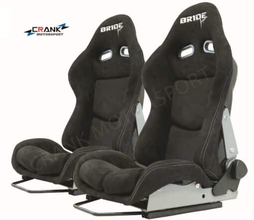 2x Bride Seat stradia Fiberglass Alcantara ADR Apprv Car Racing Sport seats 183949819176 1