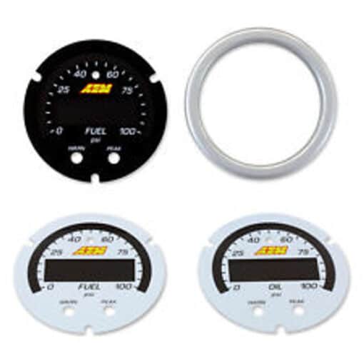 AEM - X-Series Pressure Gauge Accessory Kit - 30-0301-ACC