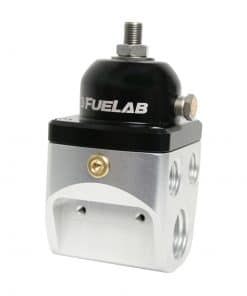 FUELAB CARB Fuel Pressure Regulator, Blocking Style, 4 port High Flow
