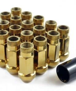 gold gt50 wheel nuts large