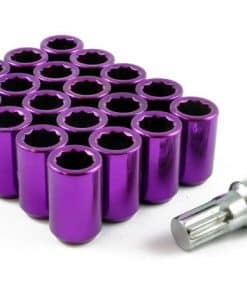 purple tuner wheel nuts large